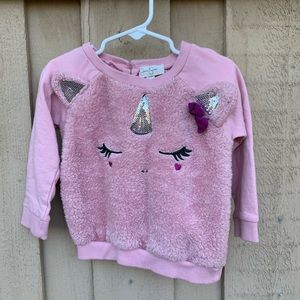 Unicorn sparkly sweater